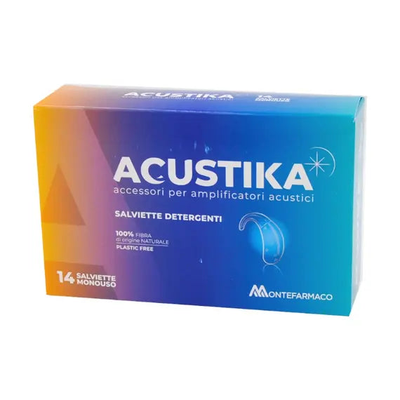Acustika Salviette Amplificatori Acustici 14 Pezzi | Acquista Online su Farmaclick