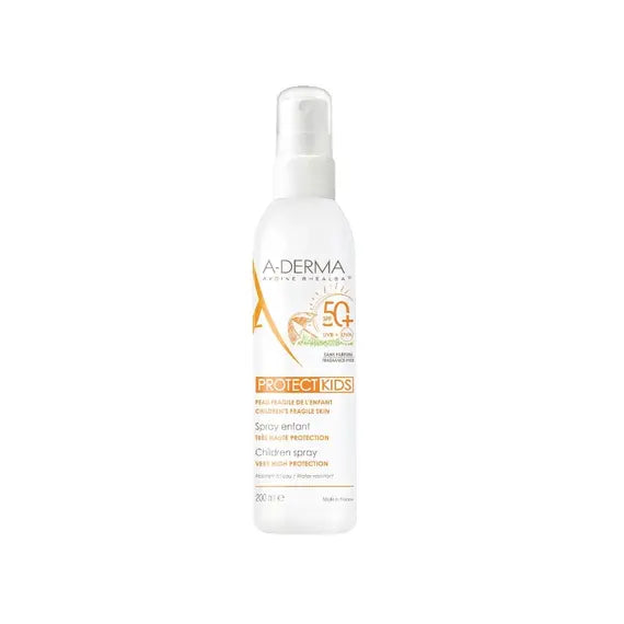 Aderma Protect Kids Spray Bambino Protezione Molto Alta 50 200 Ml | Acquista Online su Farmaclick