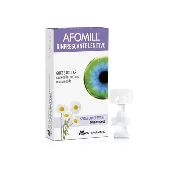 Afomill Collirio Rinfrescante Lenitivo10 Fiale | Acquista Online su Farmaclick