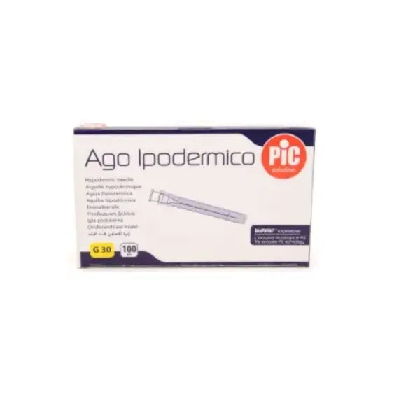 Ago Pic Gauge 30x0,5 Cono Luer Lock 100 Pezzi | Acquista Online su Farmaclick