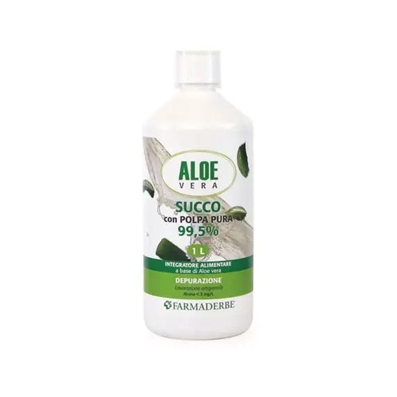 Aloe Vera Succo Polpa Pura 99,5% 1000 Ml | Acquista Online su Farmaclick