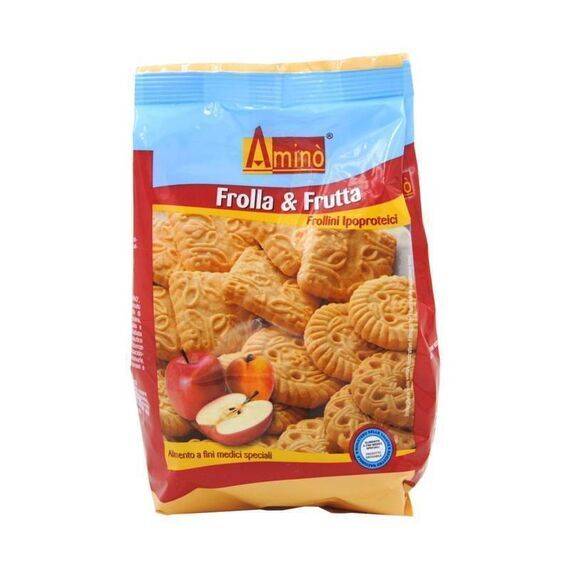 Aminã² Frolla & Frutta Frollini Ipoproteici con Frutta Essiccata 200 G | Acquista Online su Farmaclick
