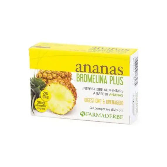 Ananas Bromelina Plus 30 Compresse | Acquista Online su Farmaclick
