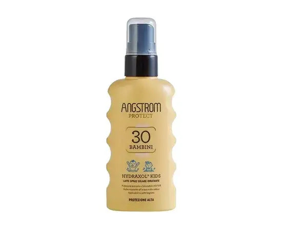 Angstrom Protect LSF 30 Hydraxol Bambini Feuchtigkeitsspendende Sonnenschutzmilch als Spray 175 ml