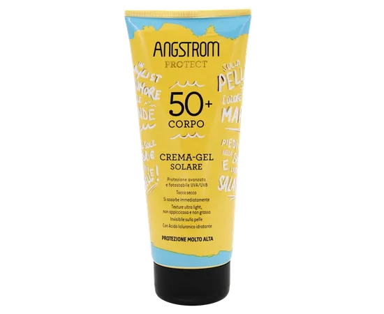 Angstrom Protect 50 Corpo Crema Gel Solare 200 ml