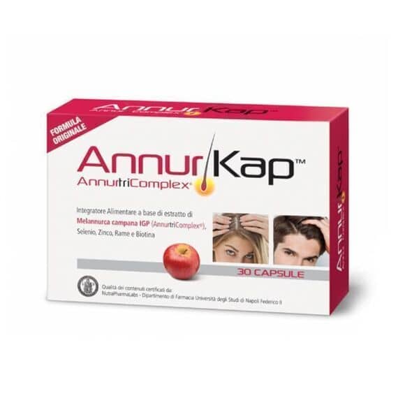 Annurkap Integratore Alimentare per i Capelli 30 Capsule | Acquista Online su Farmaclick