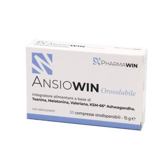 Ansiowin Orosolubile Integratore per il Sonno 30 Compresse | Acquista Online su Farmaclick