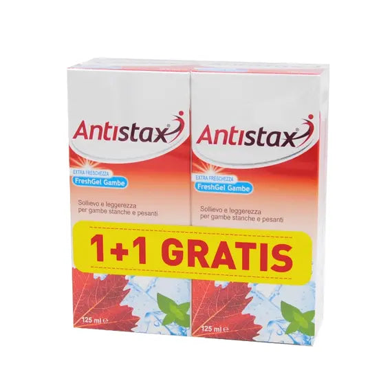 Antistax Fresh Gel Gambe Stanche e Pesanti 125 Ml + 125 Ml | Acquista Online su Farmaclick