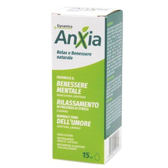 Dynamica Anxia Relax e Benessere Naturale Integratore per il Benessere Mentale Gocce 15ml | Acquista Online su Farmaclick
