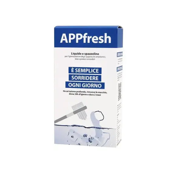 Appfresh Detergente Igienizzante per la Pulizia di Apparecchi Ortodontici 150 Ml | Acquista Online su Farmaclick