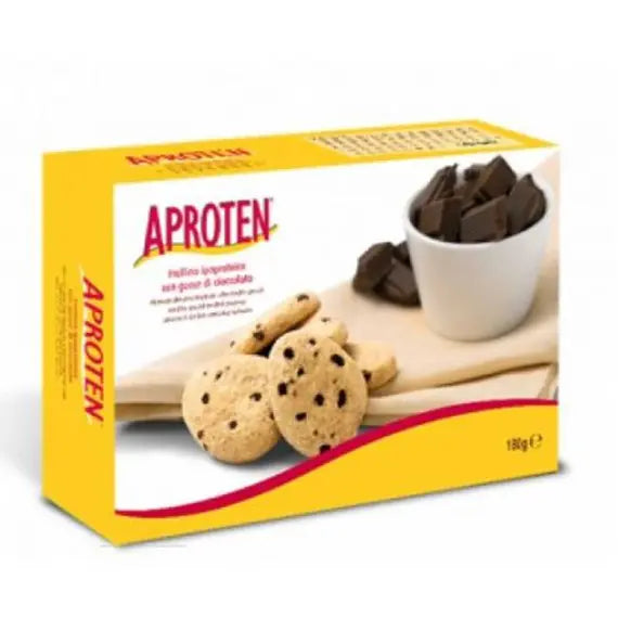 Aproten Biscotti Frollini con Gocce di Cioccolato 180 G | Acquista Online su Farmaclick