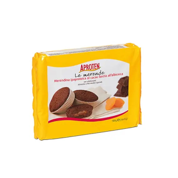 Aproten Merendine Al Cacao e Albicocca Senza Zucchero Ipoproteiche | Acquista Online su Farmaclick