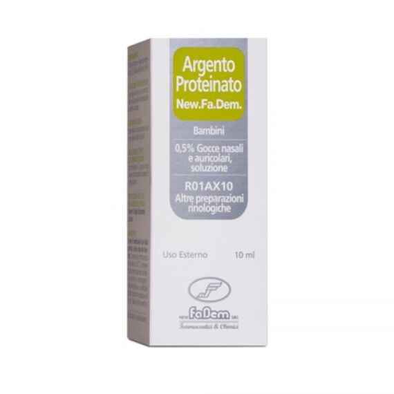 Argento Proteinato (new.fa.dem.)*bb Gtt Orl 10 Ml 0,5% | Acquista Online su Farmaclick
