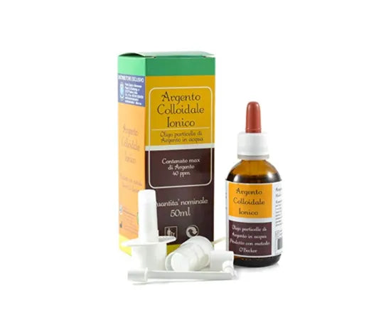 Argento Colloidale Ionico 40 Ppm 50 ml