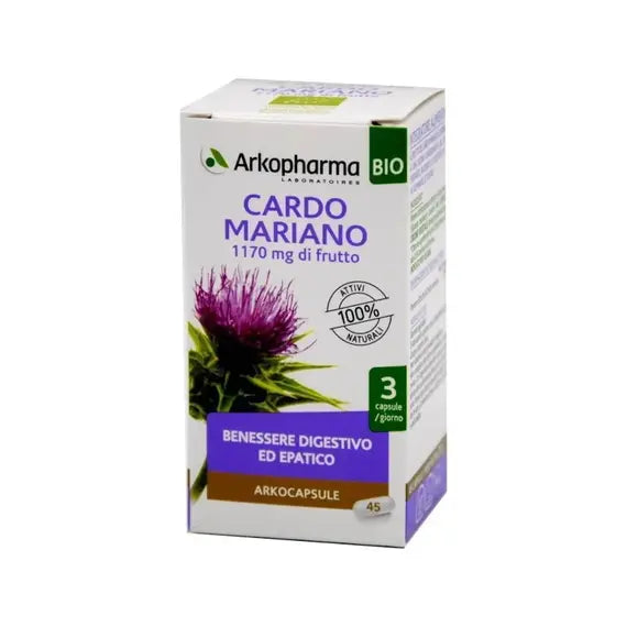 Arkopharma Cardo Mariano Bio Integratore Alimentare 45 Capsule | Acquista Online su Farmaclick