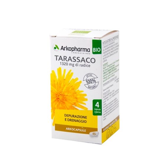 Arkopharma Tarassaco Depurazione e Drenaggio 45 Arkocapsule | Acquista Online su Farmaclick