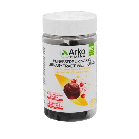 Arkopharma Cranberry Integratore Alimentare per il Benessere Urinario 60 Gommose | Acquista Online su Farmaclick