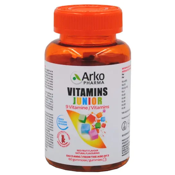 Arkopharma Vitamins Junior 9 Vitamine 60 Gummies | Acquista Online su Farmaclick