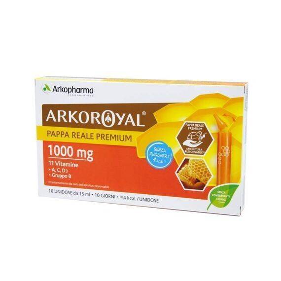 Arkoroyal Pappa Reale Premium con 11 Vitamine 1000 Mg | Acquista Online su Farmaclick