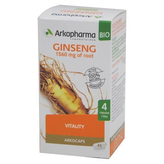 Arkopharma Ginseng Bio Integratore Alimentare per la Stanchezza 45 Arkocapsule | Acquista Online su Farmaclick