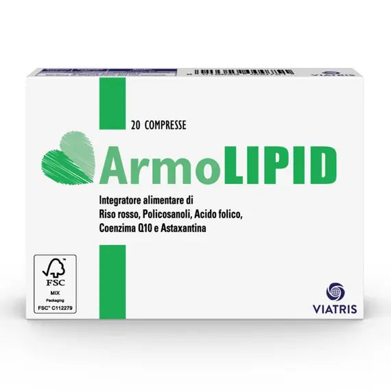Armolipid Integratore per il Controllo del Colesterolo 20 Compresse | Acquista Online su Farmaclick
