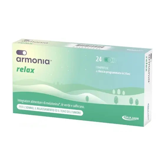 Armonia Relax Integratore per i Disturbi del Sonno 24 Compresse | Acquista Online su Farmaclick