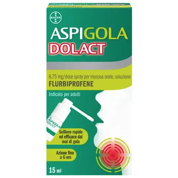Aspigoladolact Spray Mucosa Orale 15 Ml 8.75mg | Acquista Online su Farmaclick