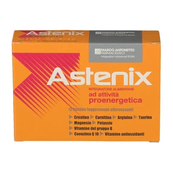 Astenix 12 Bustine Integratore Energetico Multiazione | Acquista Online su Farmaclick