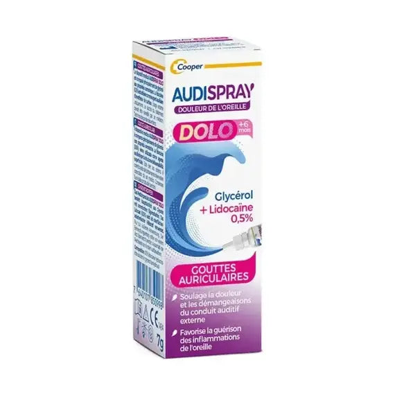 Audispray Dolo Pain Ear Drops +6 Mesi Gocce Auricolari Bambini 7g | Acquista Online su Farmaclick