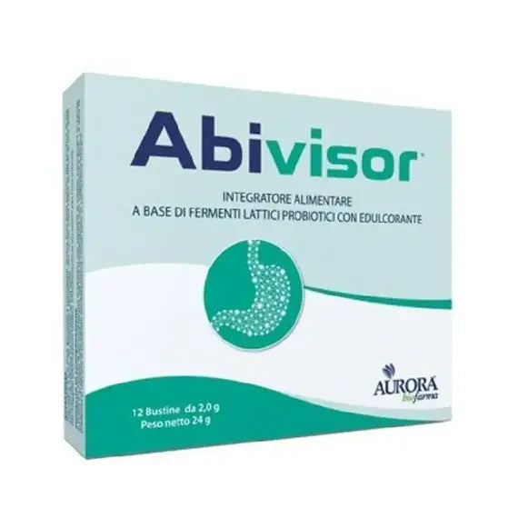 Aurora Abivisor Integratore Alimentare di Fermenti Lattici 12 Bustine | Acquista Online su Farmaclick