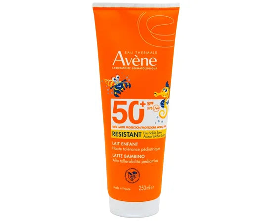 Avene Solare Latte bambino  SPF 50 Resistente acqua sale sabbia 250 ml