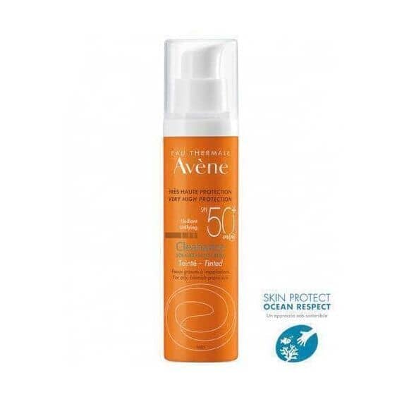 Avene Cleanance Solare Colorato Spf 50+ Pelle Grassa 50 Ml | Acquista Online su Farmaclick