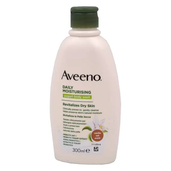 Aveeno Bagno Doccia Vaniglia e Avena 300 Ml | Acquista Online su Farmaclick
