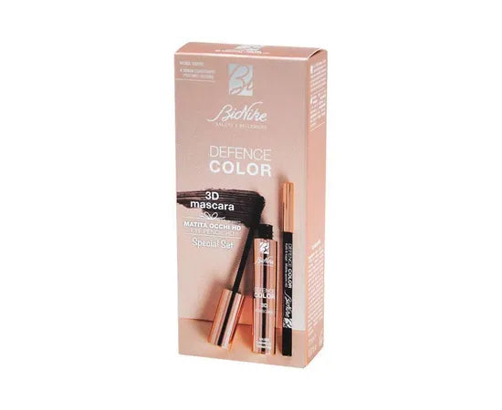 Bionike Defence Color Special Set 3D Mascara 3D Colore Nero + Matita Occhi Hd N 301 Nero