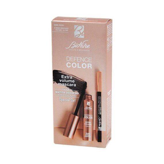 Bionike Defence Color Special Set Extra Volume Mascara Extra Volume Colore 01 Nero + Matita Occhi Hd N 301 Nero | Acquista Online su Farmaclick