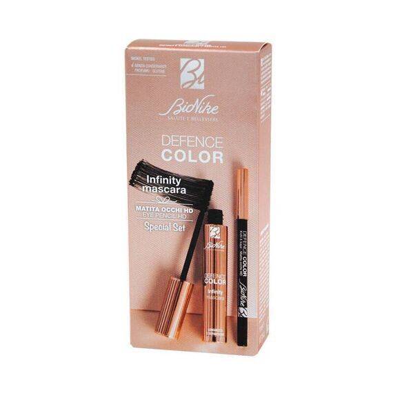 Bionike Defence Color Special Set Infinity Mascara Infinity Lunghezza Definizione Colore Nero + Matita Occhi Hd N 301 Nero | Acquista Online su Farmaclick