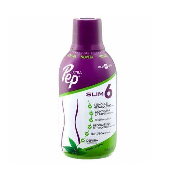 Bios Line Ultra Pep Slim 6 Integratore per la Perdita di Peso 500 Ml Gusto Tã¨ Verde | Acquista Online su Farmaclick