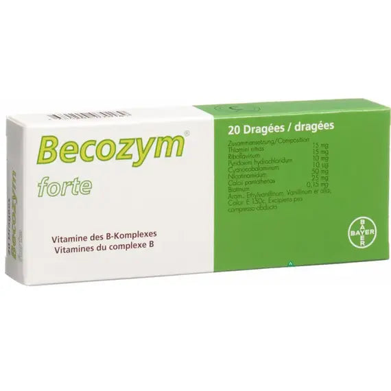 Becozym 20 Compresse Gastroresistenti | Acquista Online su Farmaclick