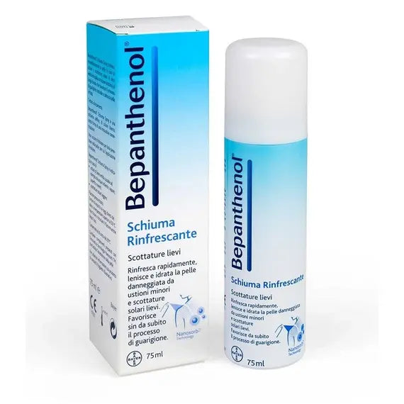 Schiuma Spray Rinfrescante Bepanthenol 75ml | Acquista Online su Farmaclick