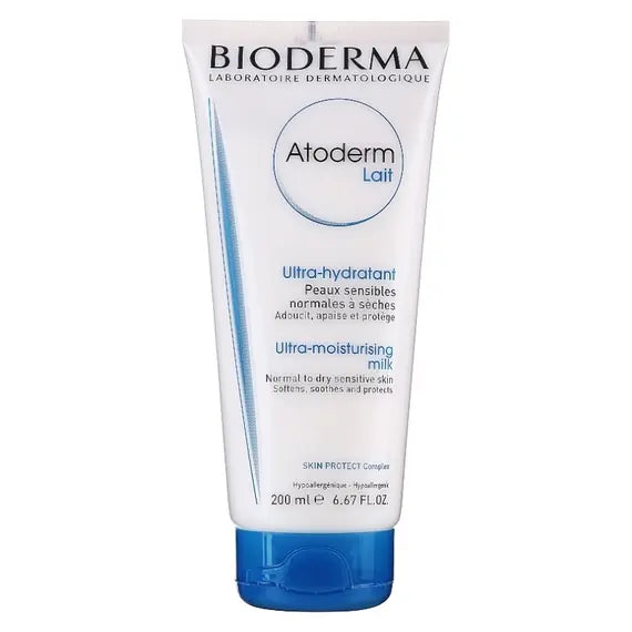 Bioderma Atoderm Lait Latte Idratante Pelle Secca e Sensibile 200 Ml | Acquista Online su Farmaclick