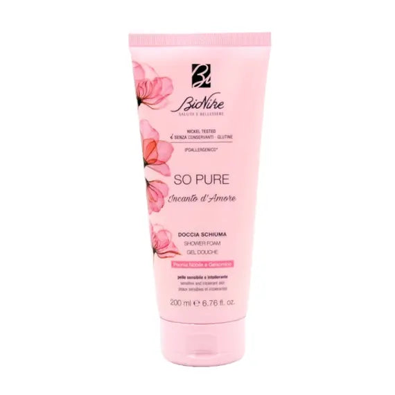 Bionike So Pure Incanto D'amore Doccia Schiuma 200 Ml Profumazione Peonia Nobile e Gelsomino | Acquista Online su Farmaclick