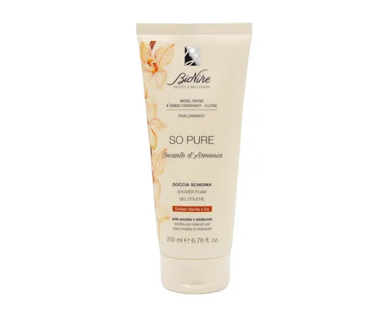 Bionike So Pure Incanto D'Armonia Doccia Schiuma 200 Ml Profumazione Gold Vaniglia E Iris