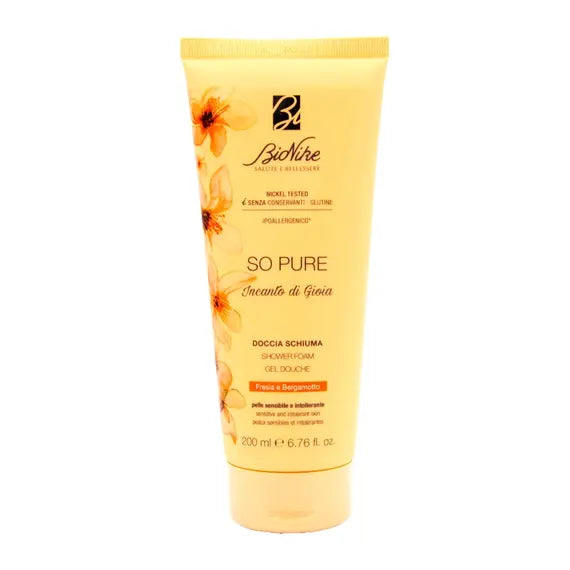 Bionike So Pure Incanto di Gioia Doccia Schiuma 200 Ml Profumazione Fresia e Bergamotto | Acquista Online su Farmaclick