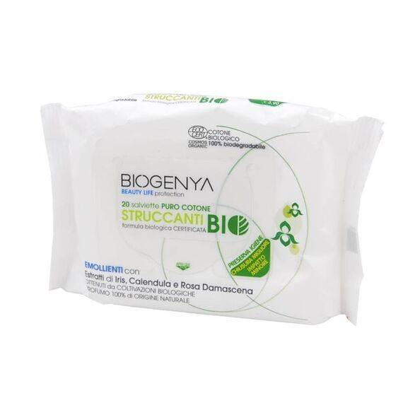 Biogenya Salviette Struccanti Bio Emollienti 20 Salviette | Acquista Online su Farmaclick