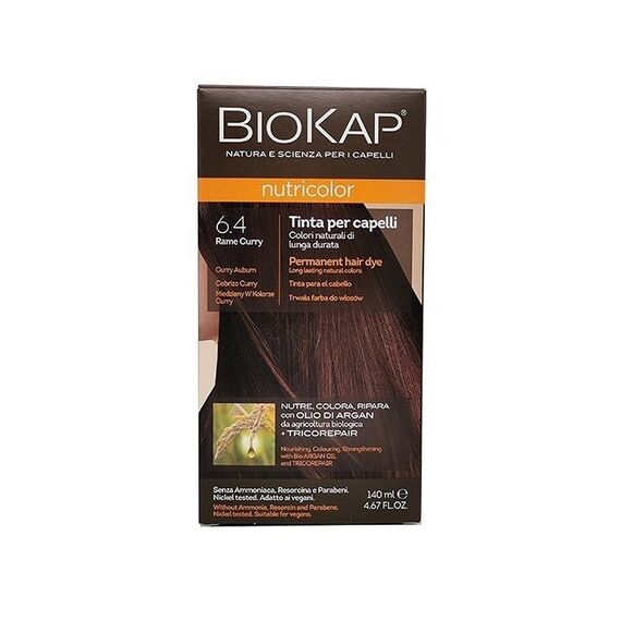 Biokap Nutricolor 6,4 Rame Curry | Acquista Online su Farmaclick