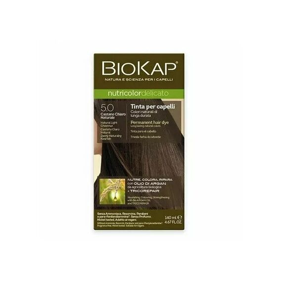 Biokap Nutricolor del 5,0 Castano Chiaro Naturale | Acquista Online su Farmaclick