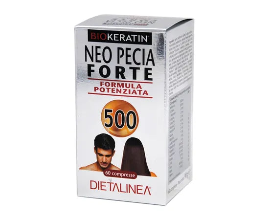 Biokeratin Neo Pecia Forte 500 Nahrungsergänzungsmittel für Haare 60 Tabletten