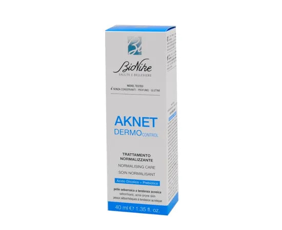Bionike Aknet Dermo Control Trattamento Normalizzante Per Pelle Seborroica 40 Ml