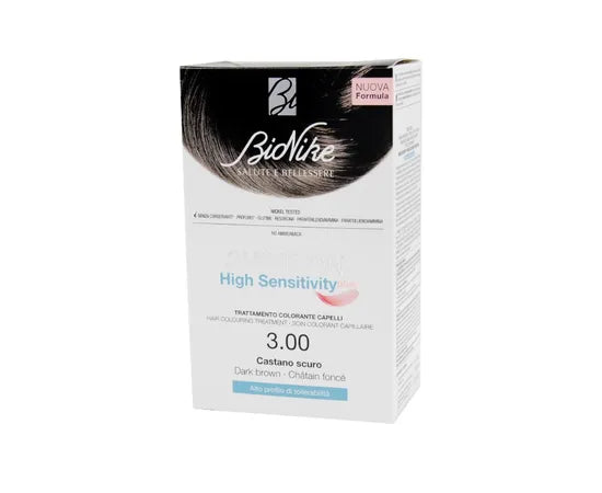Bionike Shine On High Sensitivity Plus Trattamento Colorante Capelli 3.00 Castano Scuro