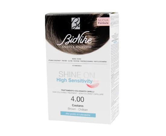 Bionike Shine On High Sensitivity Plus Trattamento Colorante Capelli 4.00 Castano